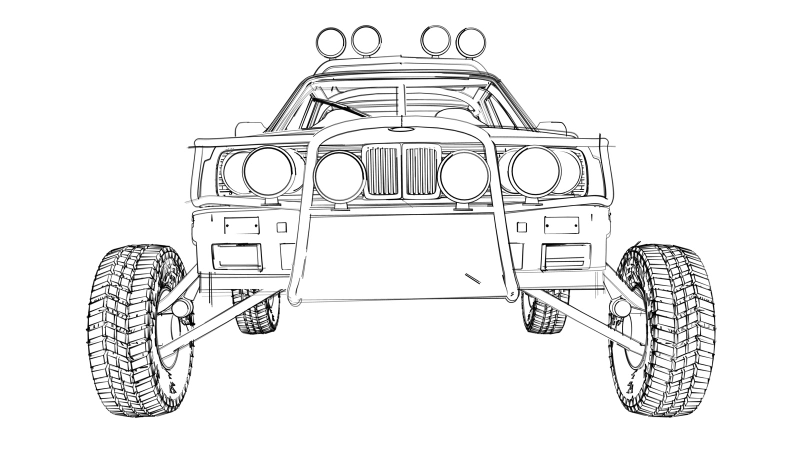 Illustration for article titled $500 Craigslist Rally Car Goes To The Baja 1000